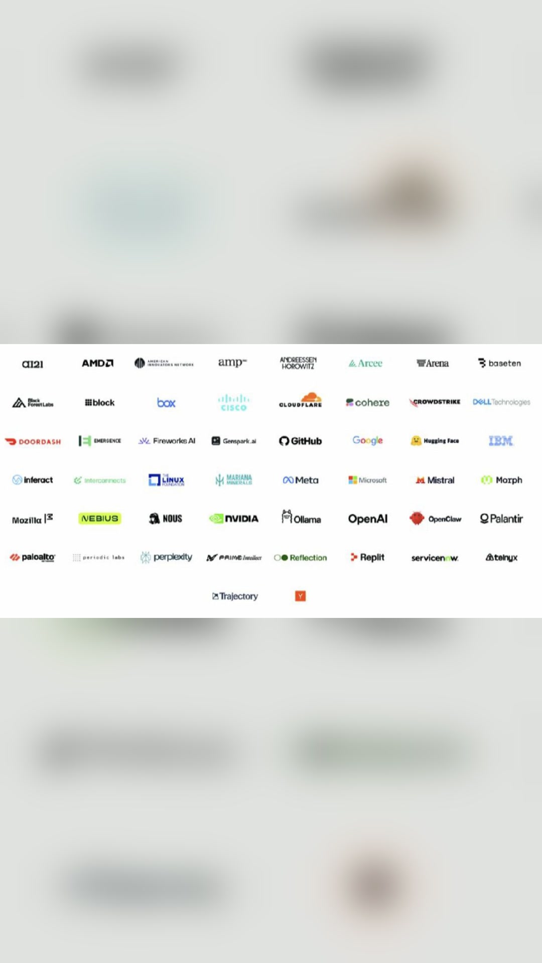 50 tech companies have come out in support of open AI models.