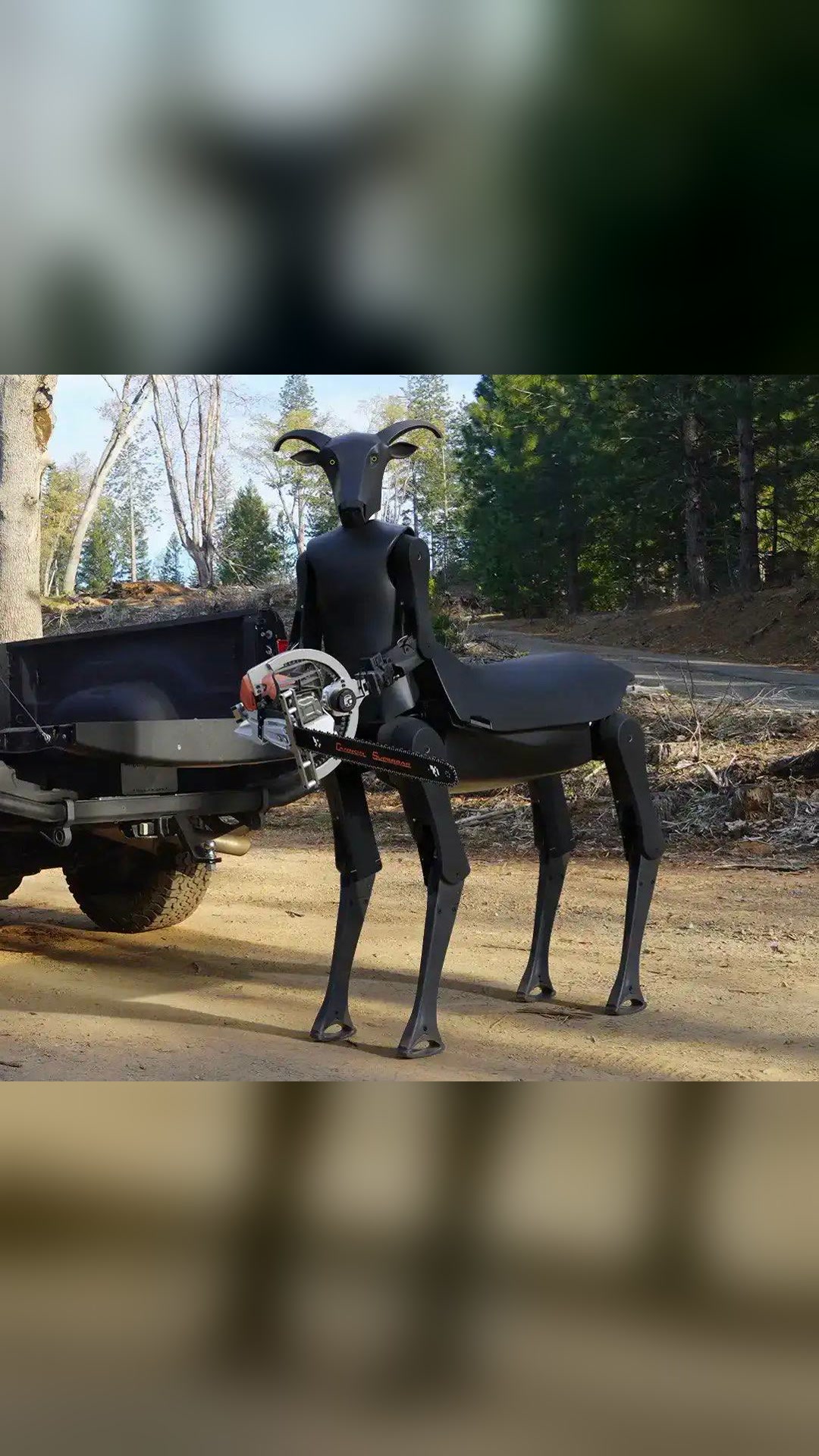 California startup Satyress unveiled a 2 meter tall centaur-robot designed for rescue work at disaster sites.