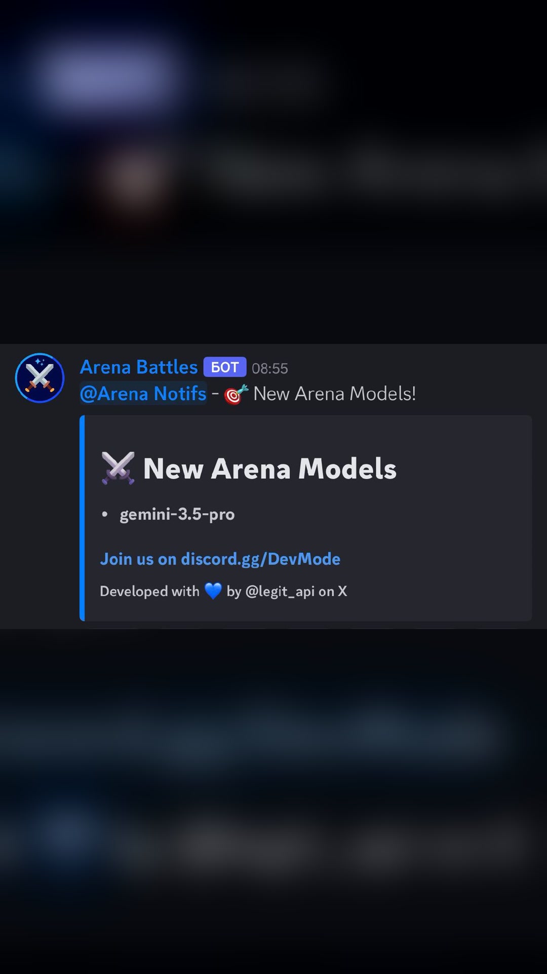 🚨 Gemini 3.5 Pro spotted on Arena