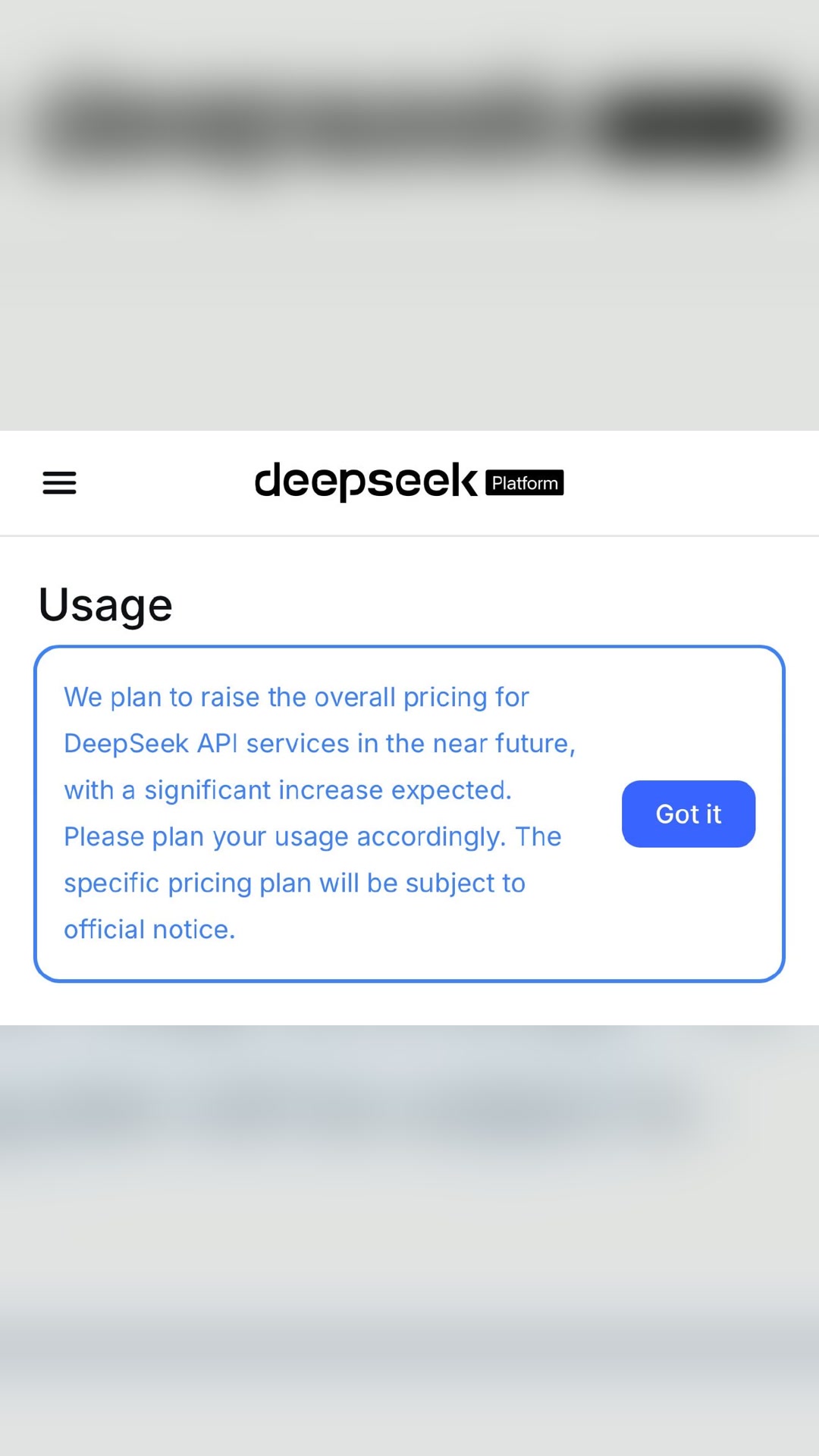 🚨 DeepSeek планирует ЗНАЧИТЕЛЬНОЕ ПОВЫШЕНИЕ цен на API в ближайшее время