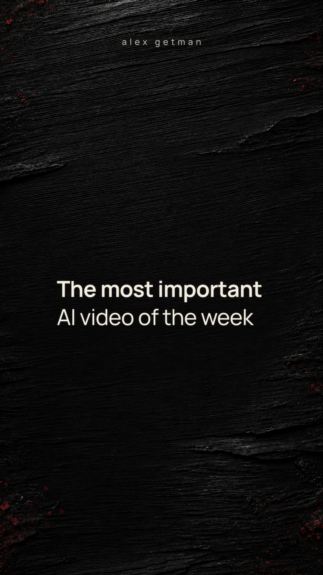The most important AI video of the week