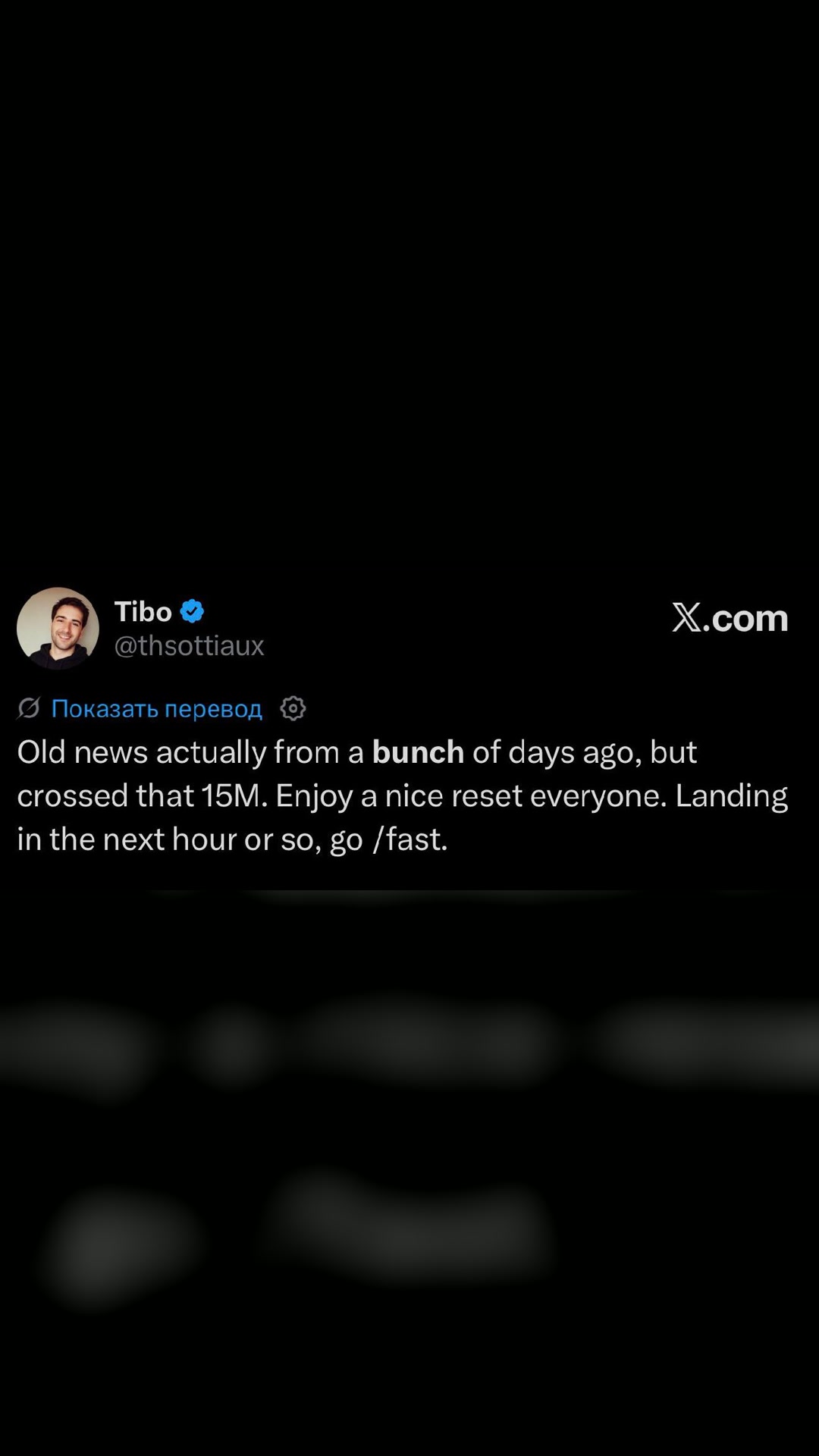 🚨 Codex limits reset after hitting 15M active users.