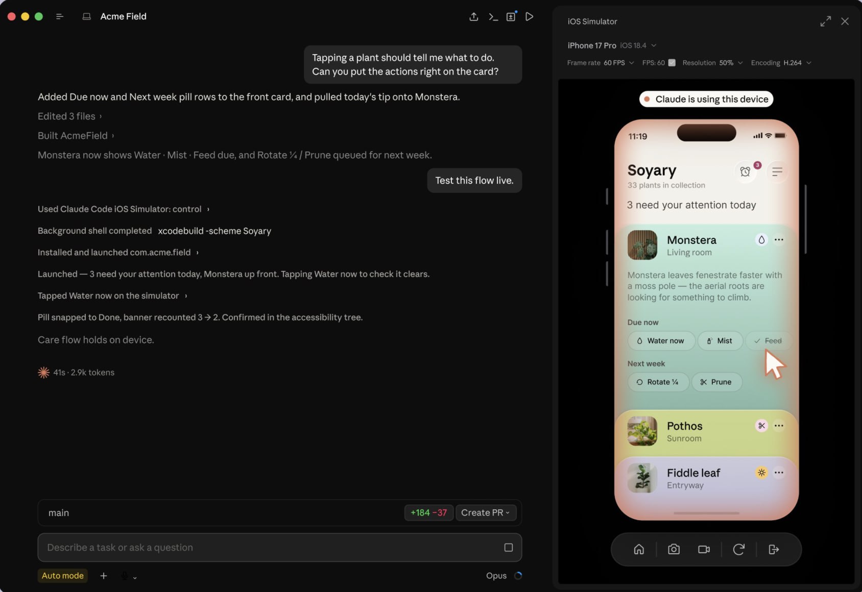 ⚡️ Claude Code can now test iOS apps